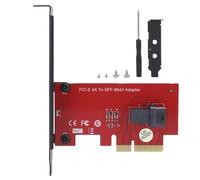 Tarjeta de expansión de interfaz SFF-8612, adaptador de protocolo NVMe a PCI-E4X, tiempos de arranque rápidos, compatibilidad con versiones UEFI,