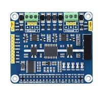 Tarjeta de expansión de Sombrero de expansión RS485 aislada de 2 Canales a Bordo Convierte para SPI a RS485 TVS Herramientas de Bricolaje compatibles con Raspberry Pi 3B 4B