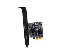 Tarjeta de Expansión de Video PCI-e X4 A Tipo-C Compatible con DP Video Desktop USB3.2 10G Puerto Tipo-C Tarjeta Adaptadora de Base para Monitor