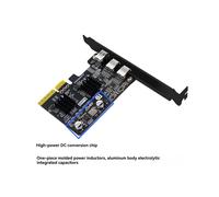 Tarjeta de Expansión de Video PCI-e X4 A Tipo-C Compatible con DP Video Desktop USB3.2 10G Puerto Tipo-C Tarjeta Adaptadora de Base para Monitor