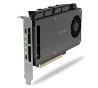 Tarjeta de Expansión ICY DOCK MB204MP-B PCIe 5.0 x16 4x M.2 NVMe