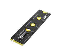 Tarjeta de Expansión M.2 NVME M Key 2230/2242/2260/2280 para Oculink SFF-8612, Adaptador PCIE4.0 A SFF-8612 4i para SSD U.2 EGPU