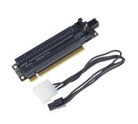 Tarjeta de expansión PCI-E 4.0 x16 1 a 2 GEN4 GEN3 Split Cads configurables como divisor de reloj IC de modo X8X8 1 a 2
