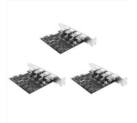 Tarjeta de expansión PCI Express de 4 puertos USB 3.0 y controlador de host PCI-E