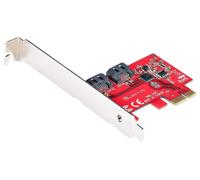 Tarjeta De Expansión PCI-Express SATA De 2 Puertos - 2P6G-PCIE-SATA-CARD