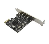 Tarjeta de expansión PCI USB C PCIE de 4 puertos que ofrece velocidades de 5 Gbps para usuarios profesionales, tarjeta PCIe USB C de alta velocidad