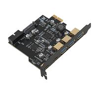 Tarjeta de Expansión PCIE 1X a USB, 3xUSB3.0 2xTipo C 19pin 3 USB3.0 2 Tipos Interfaces Electrónica Computadoras Accesorios Componentes de Computadora Puertos de E/S Internos