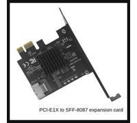 Tarjeta de expansión PCIe a SFF-8087 SATA3.0, adaptador HD 9215 de 36 pines