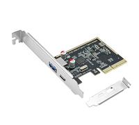 Tarjeta de expansión PCIe a USB C 3.1 USB3.0 con chip ASM1142 para conexión de dispositivos y expansión USB de computadora de escritorio de velocidad
