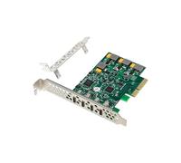 Tarjeta de Expansión PCIe X4 ASM3142 de 10 Gbps USB 3.1 de 4 Puertos Tipo C. Tarjeta Adaptadora PCI-e A USB 3.1 Tipo C.