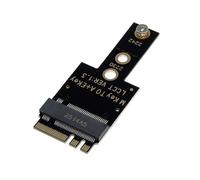 Tarjeta de expansión PCIe4.0 E con soporte, 2242 NVMe HDDs a M.2, adaptador convertidor de múltiples marcas compatibles con NVME