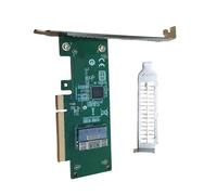Tarjeta de expansión PCIe4.0 a SFF-8654 NVME Convertidores Tarjeta PCIe a SFF-8654 Tarjeta adaptadora de disco duro para compatibilidad con placa base de PC