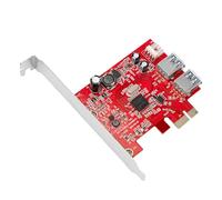 Tarjeta de expansión PCIExpress a USB 3.0, dos puertos internos, 5 Gbps, transferencia rápida de datos, amplia compatibilidad, puertos USB internos dobles