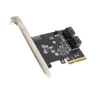 Tarjeta de expansión Raid de 4 Puertos SATA III a PCI-e x2