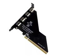 Tarjeta de expansión rápida PCIe X16 PCIEX4X4X4X4 dividida a expansión SFF8612 para procesamiento gráfico avanzado
