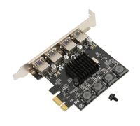 Tarjeta de expansión USB 3.0, concentrador PCI Express de 4 puertos SuperSpeed de 5 Gbps, tecnología autoalimentada, sistema compatible con PC de