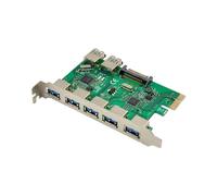 Tarjeta de expansión USB MicroConnect MC-USB3.0-ST610 PCIe 7 puertos 5 Gbit/s
