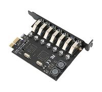 Tarjeta de Expansión USB3.0, Tarjeta de Expansión PCI-E a USB3.0, Velocidad 5GBPS, Compatible con USB 2.0/1.1