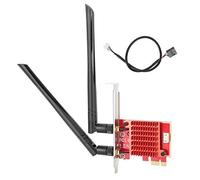 Tarjeta de expansión WiFi, Accesorio de computadora Tarjeta adaptadora PCle-1x a M.2 NGFF, Tarjeta de expansión WiFi de Doble Banda para para Mac.