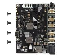 Tarjeta de extensión de alimentación ininterrumpida X1203 Placa de expansión de múltiples funciones para placa base que garantiza un funcionamiento ininterrumpido de carga rápida UPS