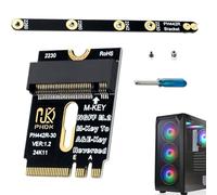 Tarjeta de extensión para disco duro | Tarjeta Riser Inée,Convertidor WIFI Conector M.2 Llave M - Para PC Portátil Mantenimiento de Computadora Doméstica