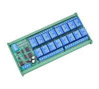 Tarjeta de extensión PLC Relé para fuentes de alimentación eléctrica Modbus(R4D3B16-R with DIN rail box)