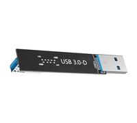 Tarjeta de extensión USB 3.0 D tipo D macho a hembra enchufe de 90° para conexión de computadora y adaptador con amplia compatibilidad con placa de transferencia de datos USB