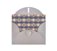 Tarjeta de felicitación con estampado de corazón rojo, tarjetas de cumpleaños de papel perlado personalizadas para cumpleaños, bodas, invitaciones, nota de agradecimiento