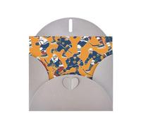 Tarjeta de felicitación con estampado de hockey, tarjeta en blanco con sobre, diseños únicos para invitaciones a festivales