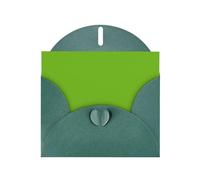 Tarjeta de felicitación con estampado verde loro, tarjetas de cumpleaños de papel perlado personalizadas para cumpleaños, bodas, invitaciones, nota de agradecimiento