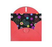 Tarjeta de felicitación con impresión de arte acuático, tarjetas de cumpleaños de papel perlado personalizadas para cumpleaños, bodas, invitaciones, nota de agradecimiento