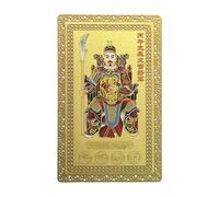 Tarjeta de felicitación de Año Nuevo Chino | Recuerdo de puerta de cobre - Tarjeta de protección espiritual | para atraer armonía y éxito al exponer en la de viaje en vacaciones y en casa