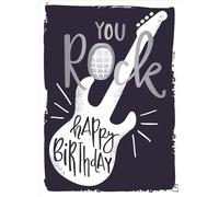 Tarjeta de felicitación de cumpleaños, tarjeta de música con sonido, con canción DIN A5