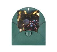 Tarjeta de felicitación de la selva del amor, 4 x 6 pulgadas, embalaje de sobre en forma de corazón y adecuada para todas las ocasiones.