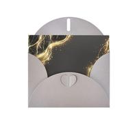 Tarjeta de felicitación de onda de nebulón con sobre gris, vacaciones, cumpleaños, bodas, aniversarios, escribir bendiciones únicas