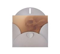 Tarjeta de felicitación de tormenta de calavera con sobre gris, vacaciones, cumpleaños, bodas, aniversarios, escribir bendiciones únicas