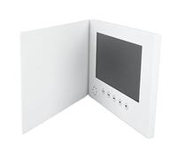 Tarjeta De Felicitación De Vídeo Digital, 7 Pulgadas De Reproducción Automática De Libros De Vídeo De La Boda 256 MB De Memoria 2 Horas De Juego Recargable álbum De Vídeo