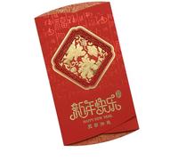 Tarjeta de felicitación del Año del Caballo en Relieve con Sobre Invitación a la Fiesta Corporativa del Año Nuevo Chino y Celebración del Festival Tarjeta de Felicitación del Festival de Arte Nueva