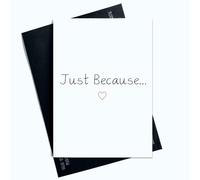 Tarjeta de felicitación en blanco para cualquier ocasión para todas las ocasiones, tarjetas de felicitación, tarjetas de amistad, tarjetas de agradecimiento, tarjetas de San Valentín, corazón rojo