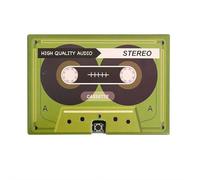 Tarjeta de felicitación grabable de voz - 60 s grabadora de mensajes Cassettes Talking Card Gifts for Valentine's Day, Voice Grabing Cassette Tape Present, Customizable Sound Greeting Cards for