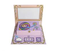 Tarjeta de felicitación grabable de voz de los años 60 - Grabadora de mensajes sorpresa 3D creativa, tarjeta parlante, regalos románticos de voz para abuelos, mamá, papá, madre, padre, esposa, San