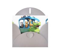 Tarjeta de felicitación gris YYHWHJDE Tourists taking the train Picture perfecta para el día de San Valentín, aniversario de boda e invitaciones de fiesta