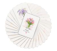 Tarjeta de felicitación para el Día de la Madre, tarjeta postal de Acuarela Mamá | 36 tarjetas de felicitación para el Día de la Madre, para la abuela, esposa, hija, tía y mujeres