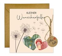 Tarjeta de felicitación para regalar dinero con sobres como amuleto de la suerte, regalo de felicidad, cumpleaños, viajes, boda, consagración juvenil, regalos divertidos para hombres y mujeres