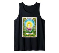 Tarjeta de feliz Pascua con diseño de huevo vibrante Camiseta sin Mangas