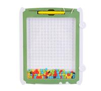 Tarjeta de garabato magnética, tabla de dibujo de punto magnético - Tarjeta de dibujo de perlas magnéticas, Learning Color doodle Toy Partner Ride Actividades