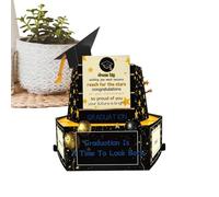 Tarjeta de graduación universitaria - 3D Clase de 2026 Graduado - Tarjetas de graduación - para Amigos, Compañeros, Ceremonias, Eventos, Institutos, Universidades, Banquetes y