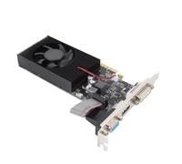Tarjeta de Gráficos por Computadora de 4GB DDR3 de 128 bits con Interfaz Multimedia VGA DVI HD, Enfriamiento de Ventilador único Silencioso, PCB de Metal, 700MHz 667MHz, Tarjeta