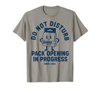 Tarjeta de Intercambio No Molestar Apertura del Paquete en Curso Camiseta