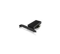 Tarjeta de interfaz ICY BOX IB-PCI214M2-HSL PCIe 4.0 M.2 Negro Pasivo